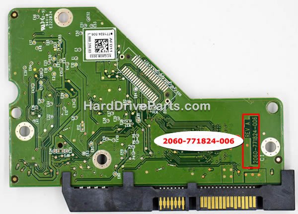 2060-771824-006 WD PCB Board
