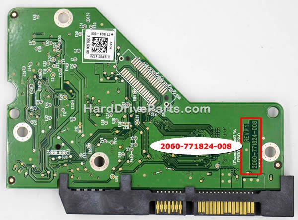 2060-771824-008 WD PCB Board