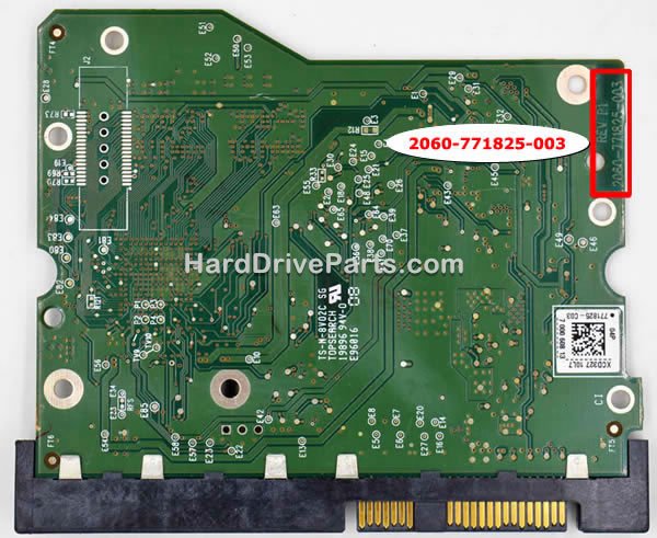 2060-771825-003 WD PCB Board