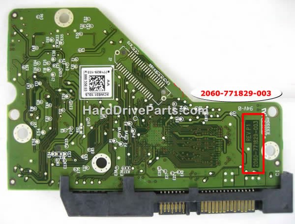 2060-771829-003 WD PCB Board