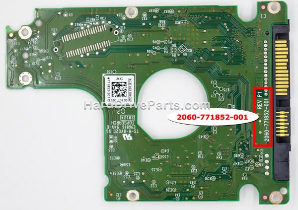 2060-771852-001 WD PCB Board