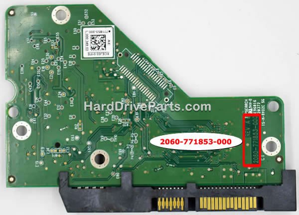 2060-771853-000 WD PCB Board