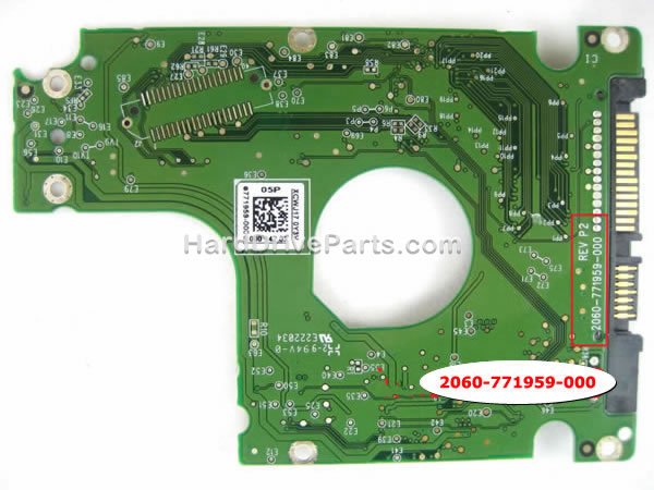 2060-771959-000 WD PCB Board