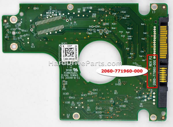 2060-771960-000 WD PCB Board