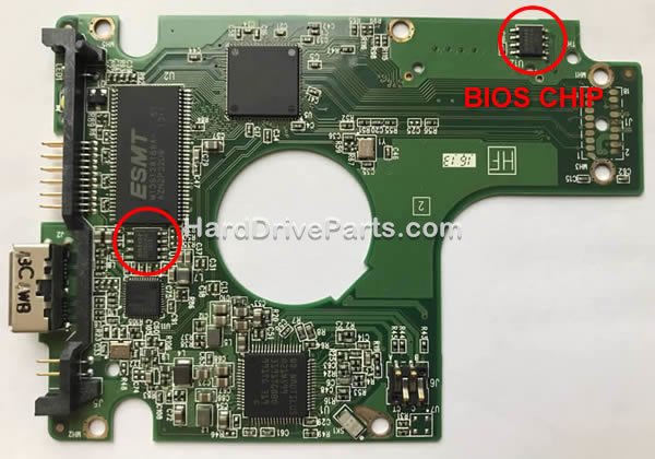 2060-771961-000 WD PCB Board Firmware Transfer