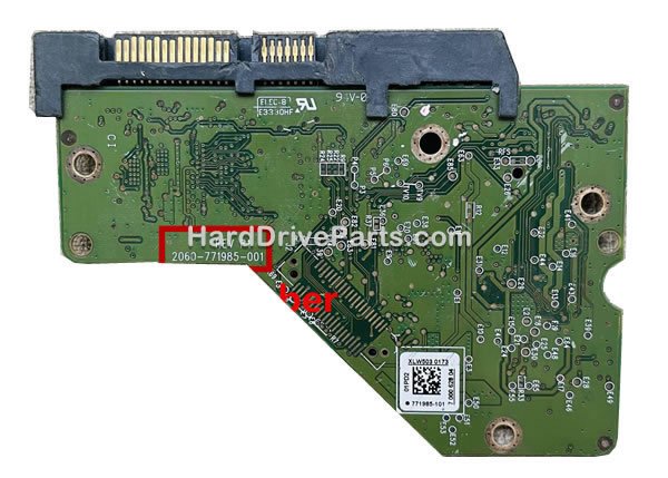2060-771985-001 WD PCB Board