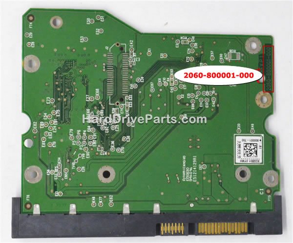 2060-800001-000 WD PCB Board