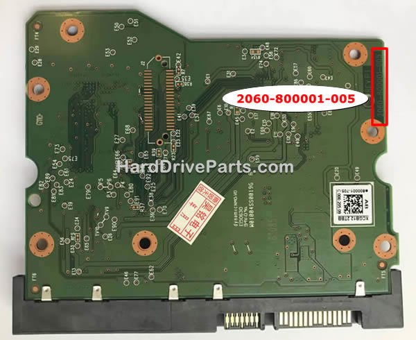 2060-800001-005 WD PCB Board
