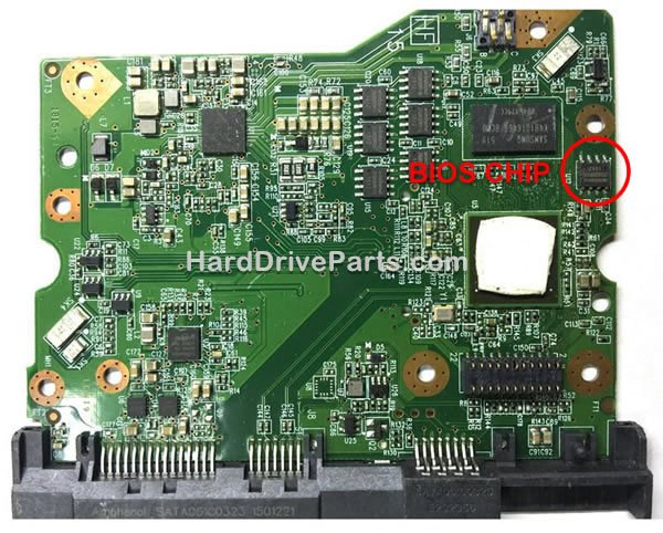 2060-800002-007 WD PCB Board Firmware Transfer