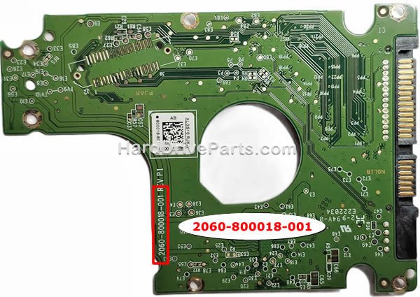 2060-800018-001 WD PCB Board