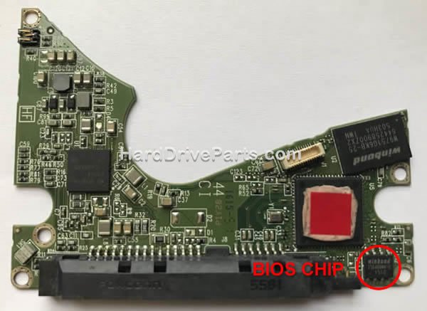 2060-800022-000 WD PCB Board Firmware Transfer