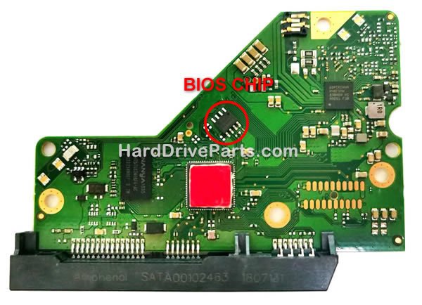 2060-800055-002 WD PCB Board Firmware Transfer