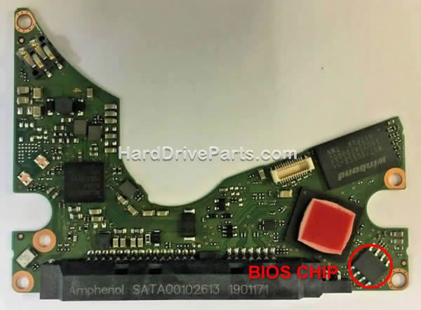 2060-800065-002 WD PCB Board Firmware Transfer
