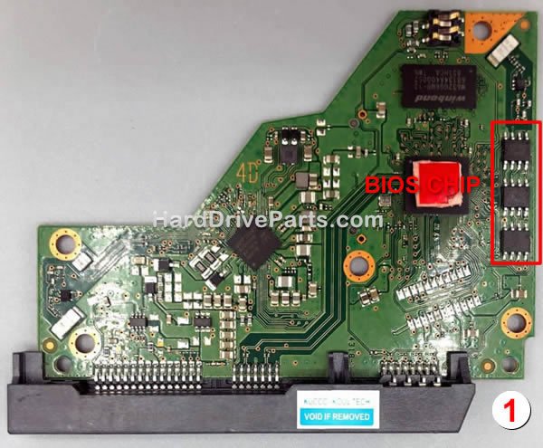2060-810011-001 WD PCB Board Firmware Transfer