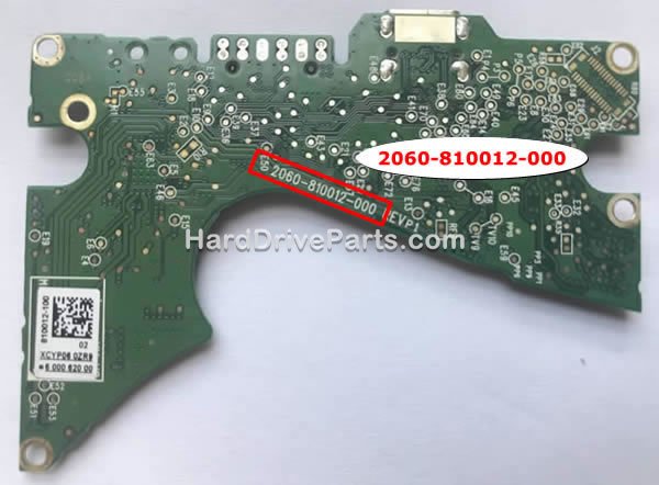2060-810012-000 WD PCB Board