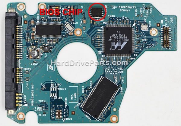 G002825A Toshiba PCB Board Firmware Transfer