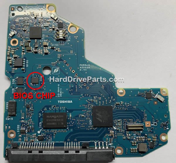 G0044A Toshiba PCB Board Firmware Transfer