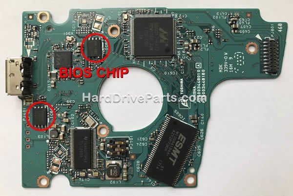G3448A Toshiba PCB Board Firmware Transfer