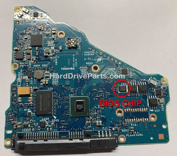 G4348A Toshiba PCB Board Firmware Transfer