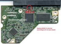 WD1003FBYX WD PCB Circuit Board 2060-771702-001