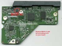 WD WD5000AUDX PCB Board 2060-771945-001