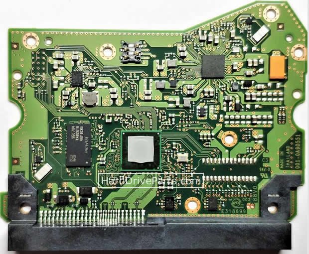 Western Digital PCB Board 006-0A90551 - Click Image to Close