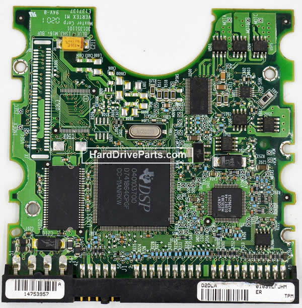 (image for) Maxtor 31024H1 PCB Board 040103700 - Click Image to Close