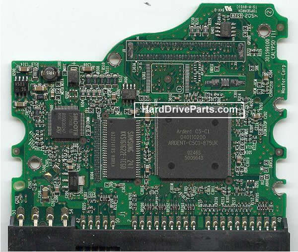 040110200 Maxtor PCB Circuit Board HDD Logic Controller Board