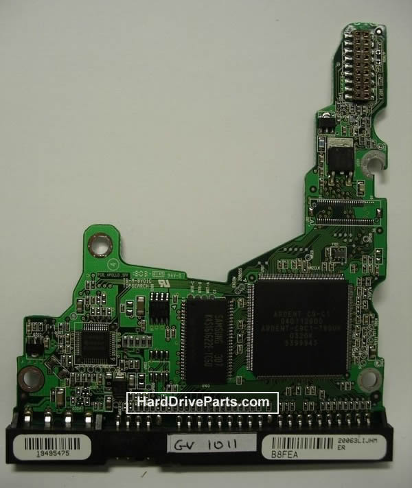 (image for) Maxtor 6E030L0 PCB Board 040112600 - Click Image to Close