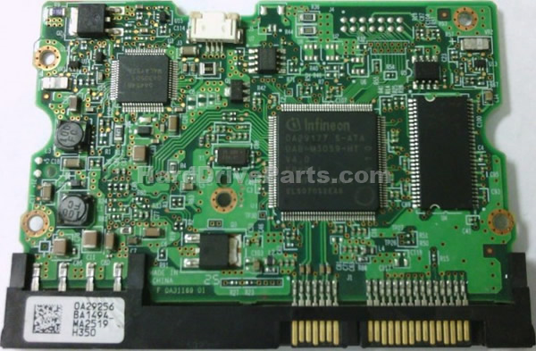 (image for) Hitachi HDT722525DLA380 PCB Board 0A29177 - Click Image to Close