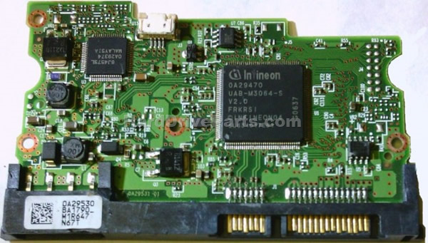 (image for) Hitachi HDS721010KLA330 PCB Board 0A29470