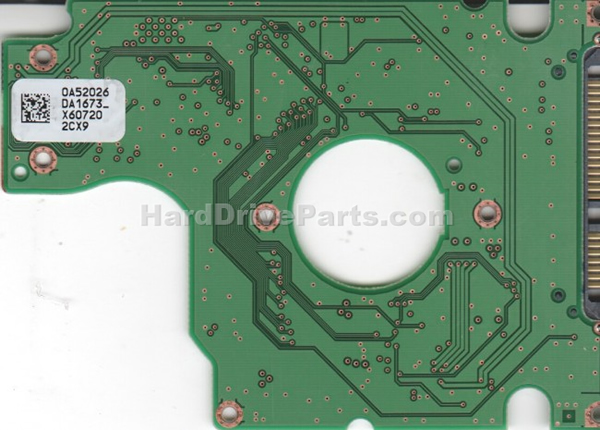 (image for) Hitachi HTS541680J9SA00 PCB Board 0A52026