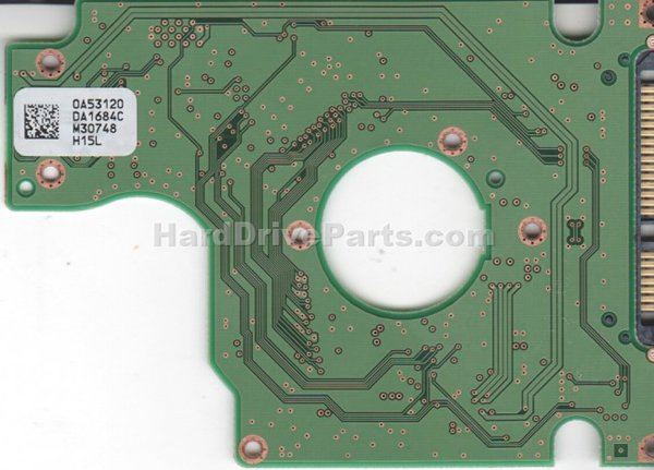 (image for) Hitachi HTS542516K9SA00 PCB Board 0A53120