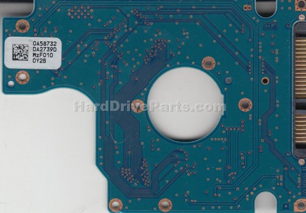 (image for) Hitachi HTS545050B9A300 PCB Board 0A58732