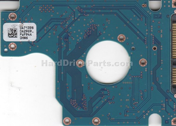 Hitachi HTS545080B9A300 PCB Board 0A71398