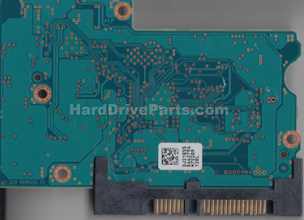 (image for) Hitachi DT01ACA100 PCB Board 0A90352 - Click Image to Close
