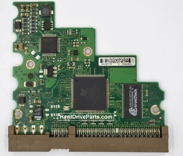 thumbnail image 2 of Seagate HDD Logic Board Replacement – 100664987 REV B Circuit Board For 1TB/2TB Drives (Used) 2 of 4