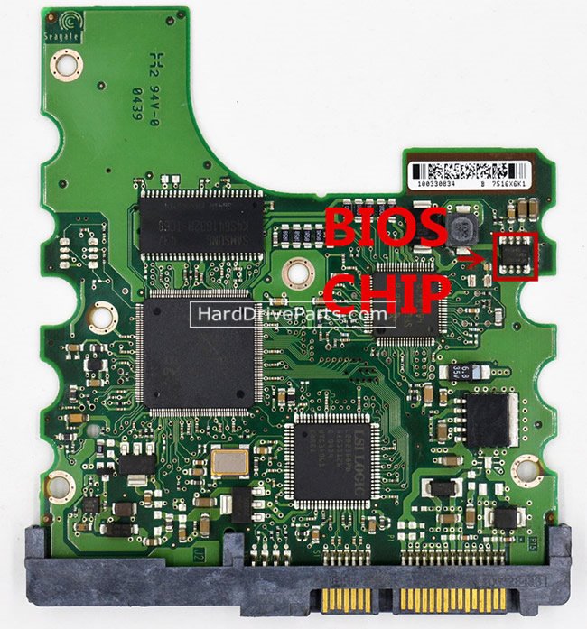 (image for) Seagate HDD PCB 100306336