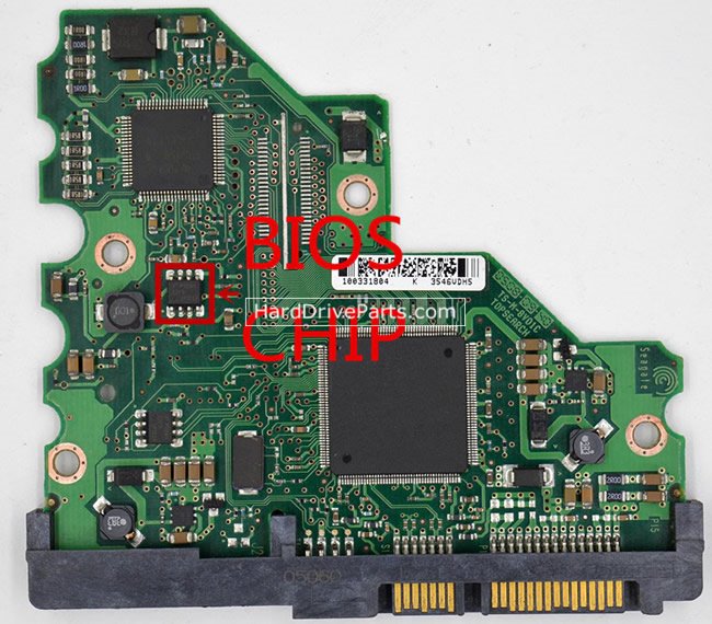 (image for) Seagate ST3160828AS Hard Drive PCB 100331803