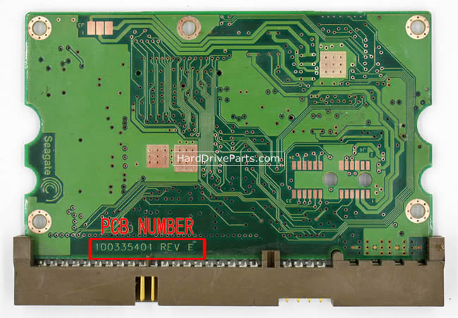 (image for) Seagate HDD PCB 100335401