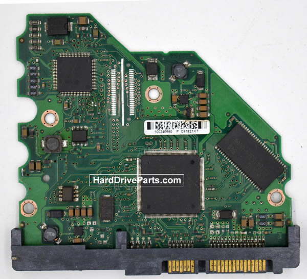 Seagate ST3160023AS Hard Drive PCB 100336321 - Click Image to Close
