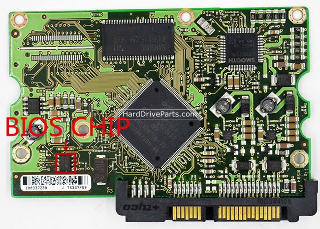 (image for) Seagate PCB Board 100337233 REV B