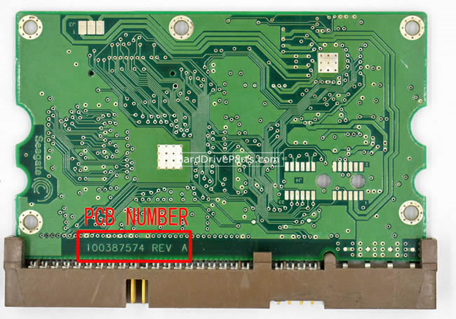 (image for) Seagate ST3160812AV PCB Board 100387574