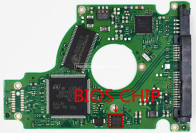 (image for) Seagate HDD PCB 100398689