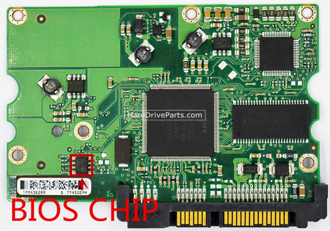 (image for) Seagate ST3200820AS PCB Board 100406937