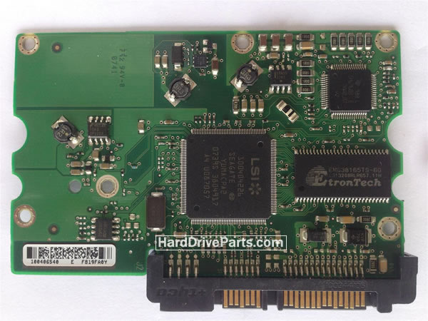 Seagate STM3320820AS PCB Board 100406937 - Click Image to Close