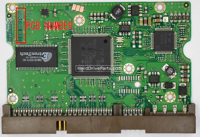 (image for) Seagate HDD PCB 100431066