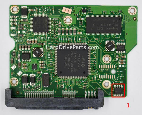 (image for) Seagate PCB Board 100468303 REV A