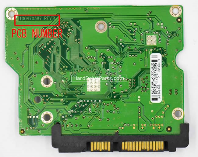 (image for) Seagate HDD PCB 100470387
