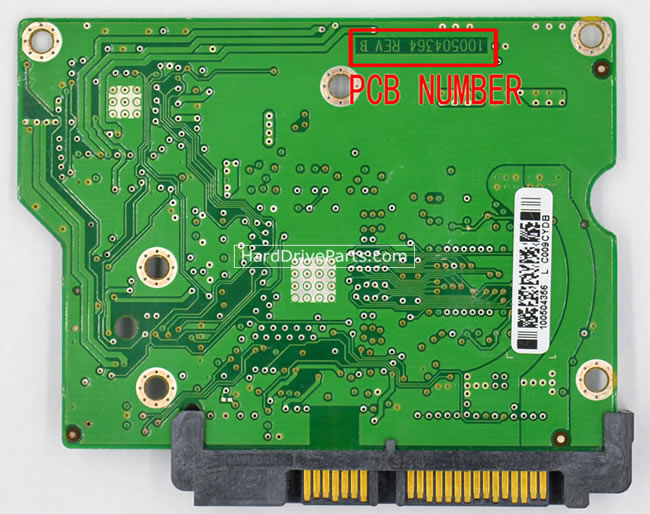 (image for) Seagate PCB Board 100504364 REV B